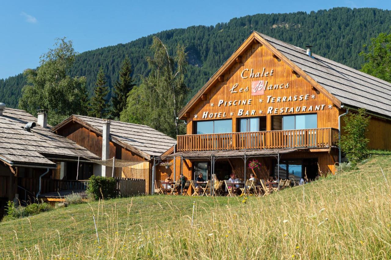Chalet Hôtel Les Blancs Pra Loup Exterior foto