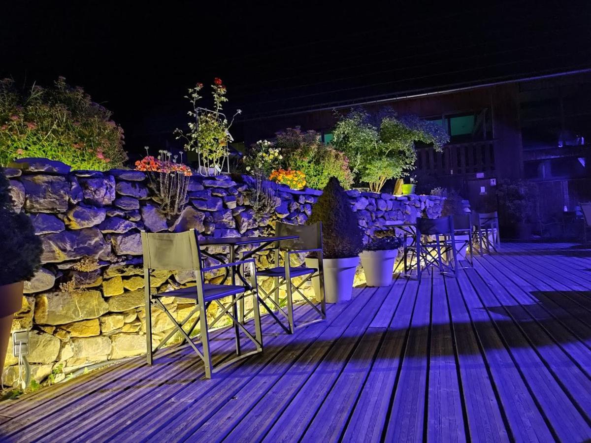 Chalet Hôtel Les Blancs Pra Loup Exterior foto