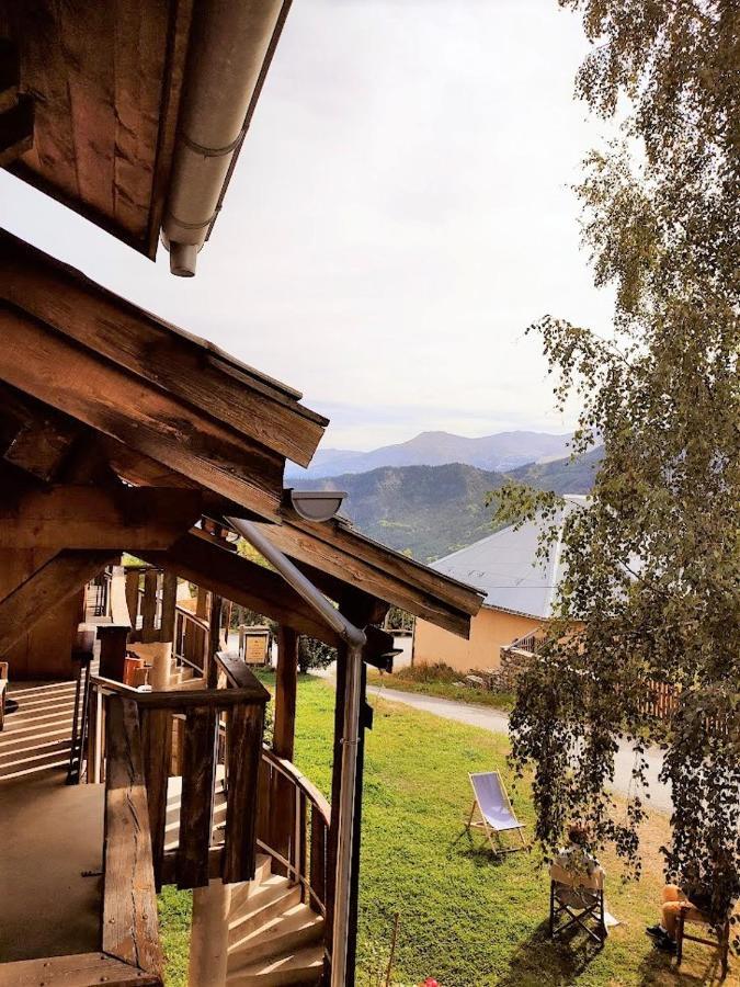 Chalet Hôtel Les Blancs Pra Loup Exterior foto