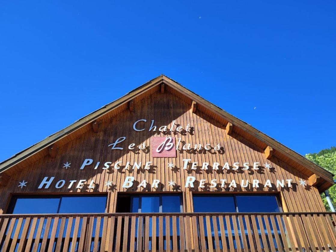 Chalet Hôtel Les Blancs Pra Loup Exterior foto