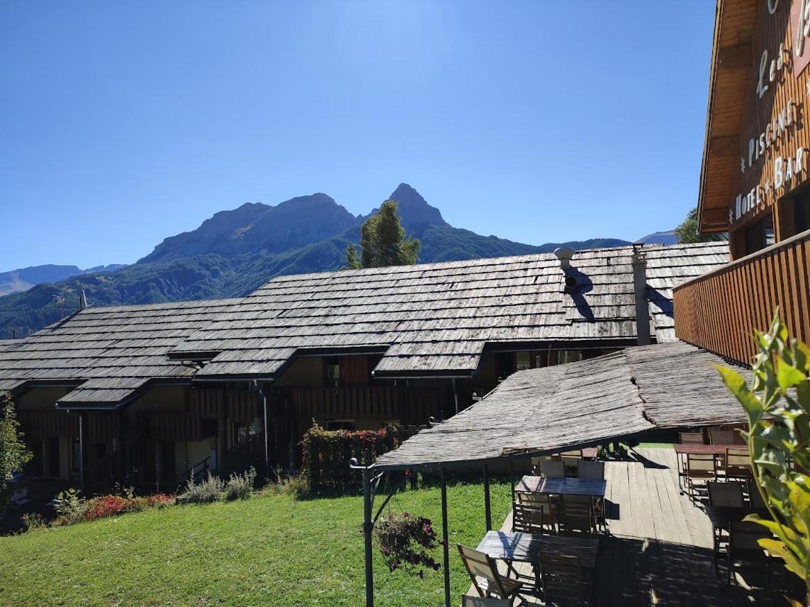 Chalet Hôtel Les Blancs Pra Loup Exterior foto